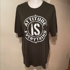 Men's Olive Graphic T-Shirt!